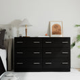 Load image into Gallery viewer, Artiss 6 Chest of Drawers Cabinet Dresser Table Tallboy Lowboy Storage Black
