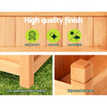 Load image into Gallery viewer, Greenfingers Garden Bed Raised Wooden Planter Outdoor Box Vegetables 90x30x33cm
