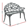 Load image into Gallery viewer, Gardeon Victorian Garden Bench - Green
