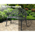 Load image into Gallery viewer, Gardeon Victorian Garden Bench - Green
