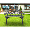 Load image into Gallery viewer, Gardeon Victorian Garden Bench - Green
