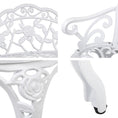 Load image into Gallery viewer, Gardeon Victorian Garden Bench White
