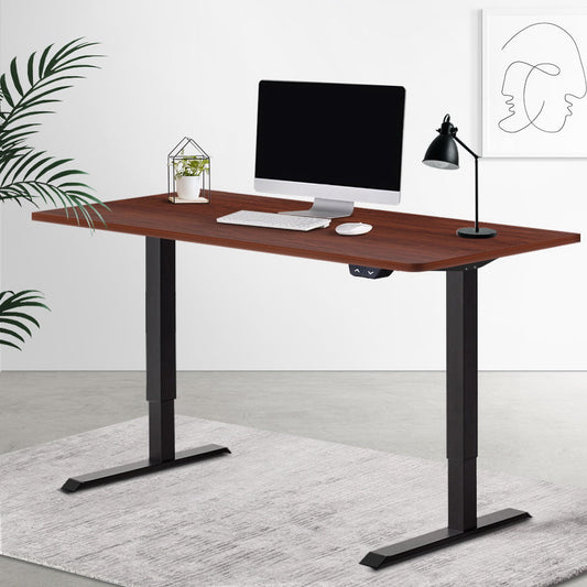 Emily Sit Stand Desk Motorised Electric Table Riser Height Adjustable Standing Desk 120cm
