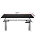 Load image into Gallery viewer, Artiss Sit Stand Desk Standing Desks Motorised Electric Home Office Laptop Computer Dual Motor 120cm
