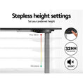 Load image into Gallery viewer, Artiss Sit Stand Desk Standing Desks Motorised Electric Home Office Laptop Computer Dual Motor 120cm
