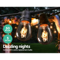 Load image into Gallery viewer, Jingle Jollys 47m Festoon String Lights Christmas Bulbs Party Wedding Garden Party
