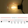 Load image into Gallery viewer, Jingle Jollys 23m LED Festoon String Lights 20 Bulbs Kits Wedding Party Christmas A19
