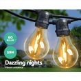 Load image into Gallery viewer, Jingle Jollys 59m Festoon String Lights LED Outdoor Wedding Party Garden Decor
