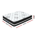 Load image into Gallery viewer, Giselle Bedding Donegal Euro Top Cool Gel Pocket Spring Mattress 34cm Thick Queen
