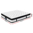 Load image into Gallery viewer, Giselle Bedding Devon Euro Top Pocket Spring Mattress 31cm Thick King
