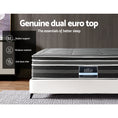 Load image into Gallery viewer, Giselle 35CM DOUBLE Mattress Bed 7 Zone Dual Euro Top Pocket Spring Medium Firm
