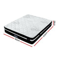 Load image into Gallery viewer, Giselle King Bed Mattress Size Extra Firm 7 Zone Pocket Spring Foam 28cm
