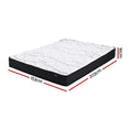 Load image into Gallery viewer, Giselle Bedding Glay Bonnell Spring Mattress 16cm Thick Queen
