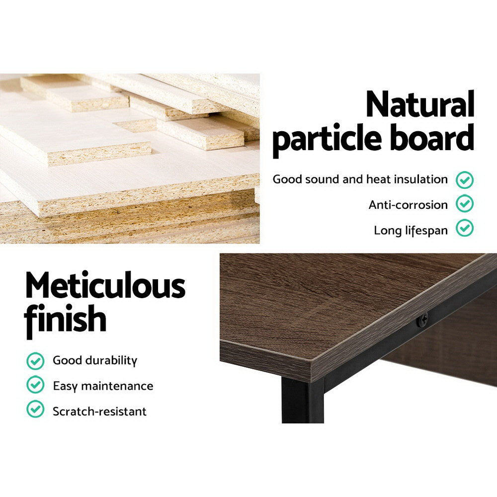 Emily Computer Desk Metal Study Student Office Table