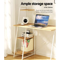 Load image into Gallery viewer, Artiss Computer Desk Laptop Table Bookshelf Desk Storage Rack Home Study Office
