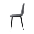 Load image into Gallery viewer, 4 X Artiss Dining Chairs Dark Grey
