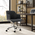 Load image into Gallery viewer, Artiss Wooden Office Chair Computer Gaming Chairs Executive Fabric Grey
