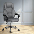 Load image into Gallery viewer, Artiss Executive Office Chair Fabric Recliner Grey
