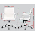 Load image into Gallery viewer, Artiss White Gaming Office Computer Chair With Mid Back
