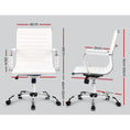Load image into Gallery viewer, Emily White Gaming Office Computer Chair With Mid Back
