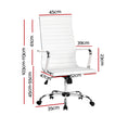 Load image into Gallery viewer, Artiss Gaming Office Chair Computer Desk Chairs Home Work Study White High Back
