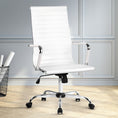 Load image into Gallery viewer, Emily White Gaming Office Computer Chair With High Back
