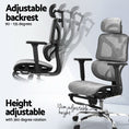 Load image into Gallery viewer, Artiss Ergonomic Office Chair Footrest Grey
