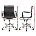 Load image into Gallery viewer, Emily Office Chair Veer Drafting Chairs Black
