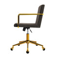 Load image into Gallery viewer, Velvet Office Chair Executive Computer Chairs Adjustable Desk Chair Armchair
