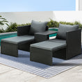 Load image into Gallery viewer, Gardeon Sun Lounge Wicker Lounger Patio Furniture Outdoor Setting Day Bed Garden
