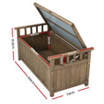 Load image into Gallery viewer, Gardeon Outdoor Storage Box Wooden Garden Bench Chest Toy Tool Sheds Furniture
