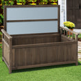 Load image into Gallery viewer, Gardeon Outdoor Storage Box Wooden Garden Bench Chest Toy Tool Sheds Furniture
