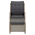 Load image into Gallery viewer, Gardeon Recliner Chair Sun lounge Outdoor Setting Patio Furniture Wicker Sofa
