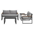 Load image into Gallery viewer, Gardeon Outdoor Sofa Set 3 Seater Corner Modular Lounge Setting Steel
