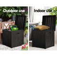 Load image into Gallery viewer, Gardeon Outdoor Storage Box 195L Bench Seat Garden Deck Toy Tool Sheds
