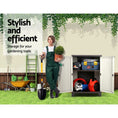Load image into Gallery viewer, Gardeon Outdoor Storage Cabinet Lockable Cupboard Garage 92cm
