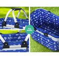 Load image into Gallery viewer, Alfresco Picnic Bag Basket FoldingHamper Camping Hiking Insulated
