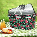 Load image into Gallery viewer, Alfresco Folding Picnic Bag Basket Cooler Hamper Camping Hiking Insulated Lunch
