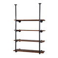 Load image into Gallery viewer, Artiss Wall Display Shelves Industrial Bookshelf DIY Pipe Shelf Rustic Brackets
