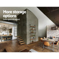 Load image into Gallery viewer, Artiss Rustic Wall Shelves Display Bookshelf Industrial DIY Pipe Shelf Brackets
