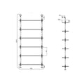 Load image into Gallery viewer, Artiss Wall Shelves Display Bookshelf Rustic Vintage DIY Pipe Shelf Brackets
