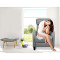 Load image into Gallery viewer, Artiss Fabric Reclining Armchair - Grey
