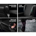 Load image into Gallery viewer, Artiss Recliner Chair Sofa Armchair Lounge Black Leather

