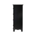 Load image into Gallery viewer, Artiss Vintage Bedside Table Chest 4 Drawers Storage Cabinet Nightstand Black

