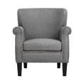 Load image into Gallery viewer, Artiss Armchair Accent Chair Retro Armchairs Lounge Accent Chair Single Sofa Linen Fabric Seat Grey

