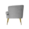 Load image into Gallery viewer, Artiss Armchair Lounge Accent Chair Armchairs Sofa Chairs Velvet Grey Couch
