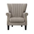Load image into Gallery viewer, Armchair Lounge Chair Accent Chairs Armchairs Fabric Single Sofa Beige
