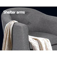 Load image into Gallery viewer, Armchair Tub Chair Single Accent Armchairs Sofa Lounge Fabric Grey
