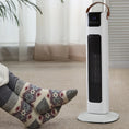 Load image into Gallery viewer, Electric Ceramic Tower Heater Remote Control Portable OVanting - White
