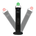 Load image into Gallery viewer, Electric Ceramic Tower Heater Remote Control Portable OVanting Black
